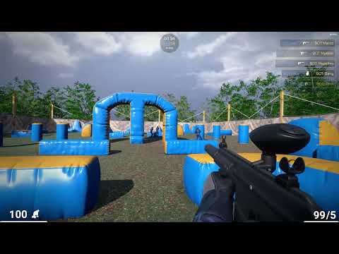 Paintball War 2 Gameplay / New Paintball Game on PC - YouTube