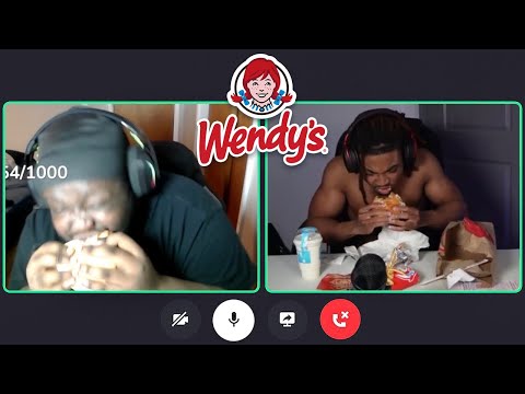 J Boolin And Teige Wendy’s Mukbang 