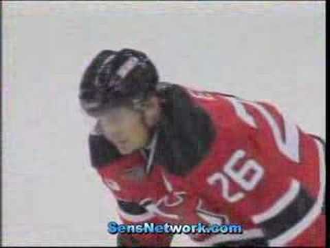 Alfredsson's goal vs Devils - Oct 27