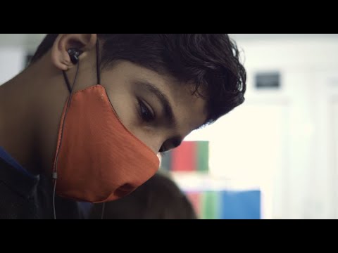 Akelius language learning for refugee and migrant children in Usivak