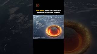 Was wäre, wenn Planet mit Erde kollidieren würde? #shortsfeed #trendingshorts #space