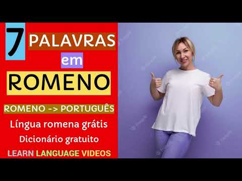 7 PALAVRAS em ROMENO | Educação | Língua romena grátis | Aprender online | Dicionário.