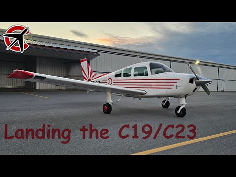 Flight Training: Landing the Beechcraft C23 Sundowner