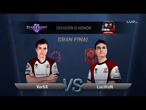 Vortix vs Lucifron (ZvT) - Final de StarCraft2 - Final Cup 4