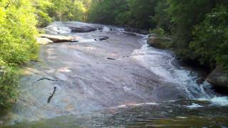 preview picture of video 'Grassy Creek Falls, DuPont State Forest, NC'
