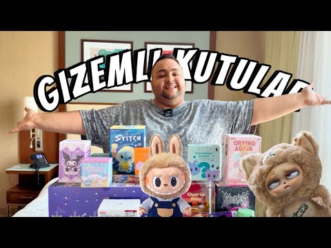 OTEL ODASINDA BÜTÜN BLINDBOXLARI AÇTIM! ORİJİNAL LABUBU NASIL ANLAŞILIR? 