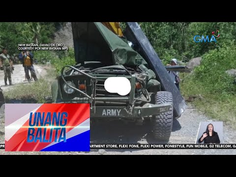 3, patay matapos mahulog ang isang military truck sa bangin; 6 sugatan Unang Balita