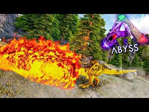 ARK ABYSS #13 - Domei a Criatura GOLD mais PODEROSA de TODAS!