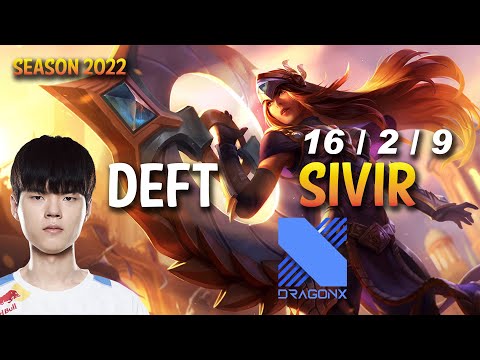 DRX DEFT SIVIR vs YASUO ADC - KR Ranked
