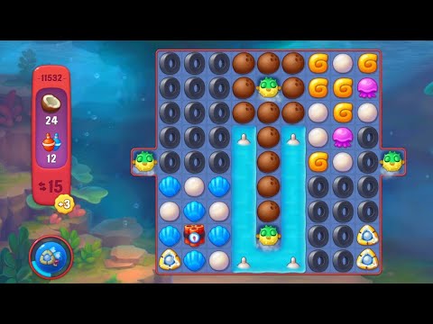 @Fishdom Win Strikes Level 11523 - Hard Level 11532