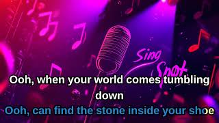 Stone In My Shoe karaoke