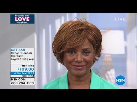HSN | Gabor Wigs 06.26.2020 - 07 AM