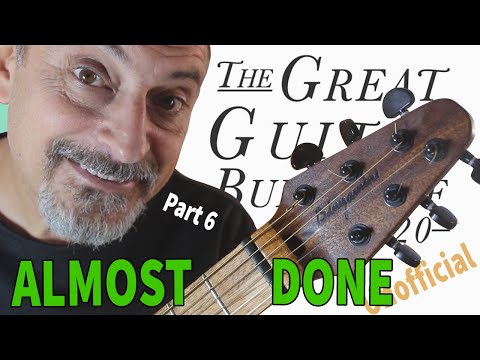 My Original Design for the Great Guitar Build Off - Unofficial Part 6