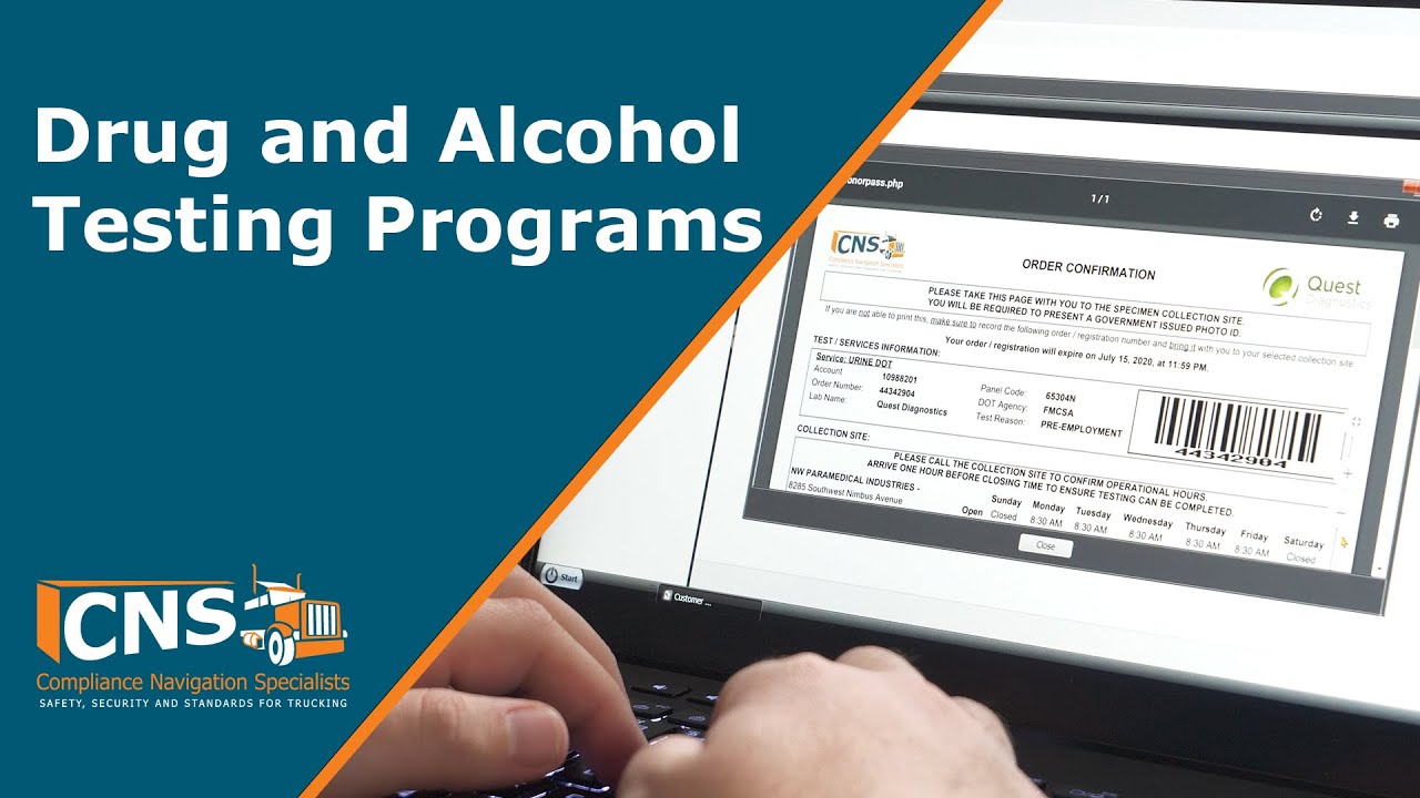 Drug and Alcohol Testing Programs | DOT Compliance | CNS