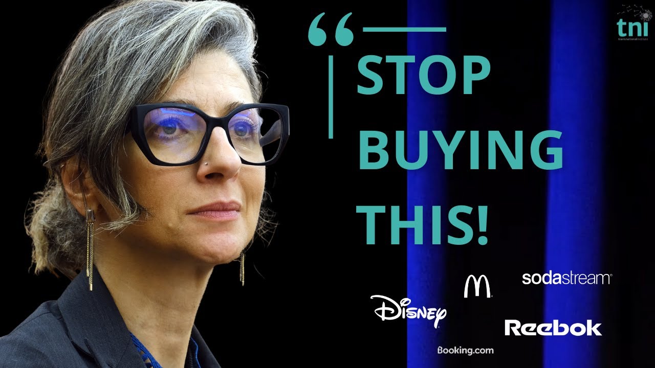 Francesca Albanese: "STOP funding genocide with your wallet"