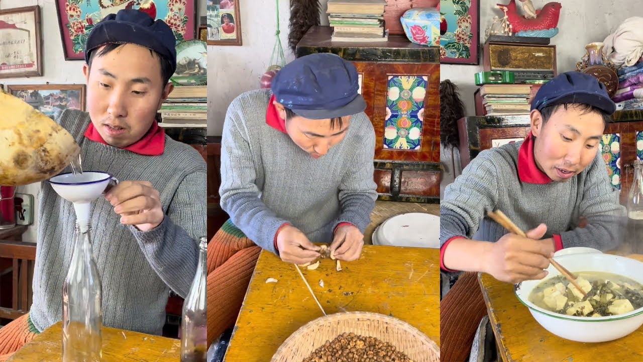 玉米面饼，健康好吃#food #cooking #funny