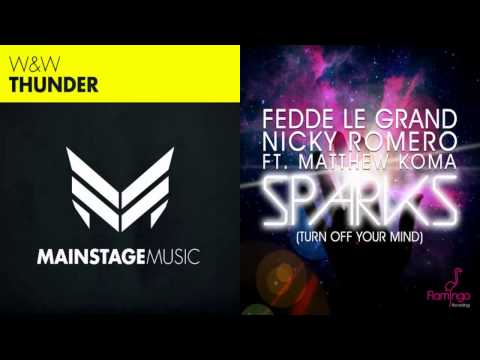 W&W vs. Fedde Le Grand & Nicky Romero ft Matthew Koma - Sparks The Thunder (Zaccfear Mashup)