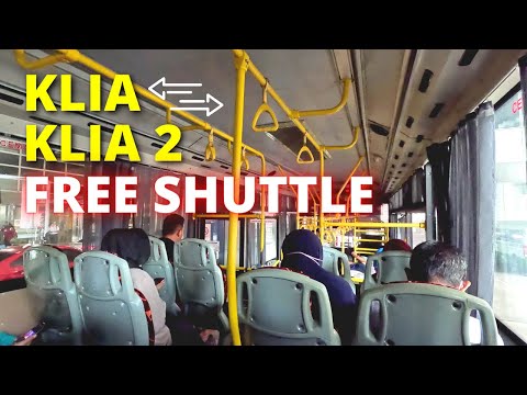 FREE Shuttle Bus Between KLIA and KLIA 2, Location & Timings - Kuala Lumpur International Airport