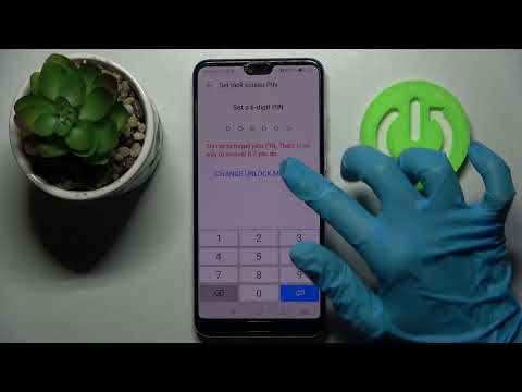 How to Add Screen Lock on HUAWEI P20 Pro – Enable Lock Screen