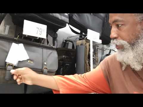 Looking at briefcase options.