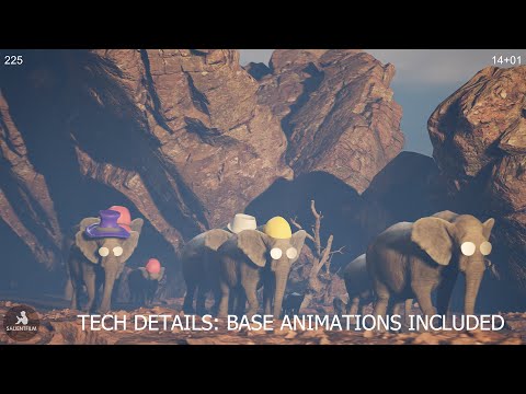 Unreal Animal Pack Test 1 Salientfilm