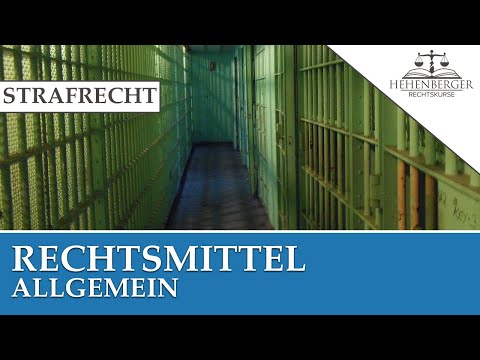 RECHTSMITTEL - Strafrecht