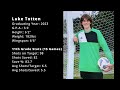 Luke Totten Goalkeeper Highlights