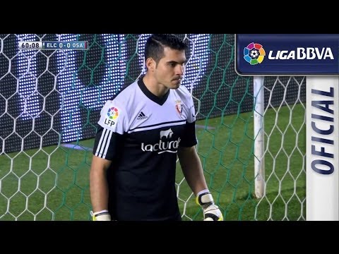 Coro falla un penalti en el Elche CF - Osasuna