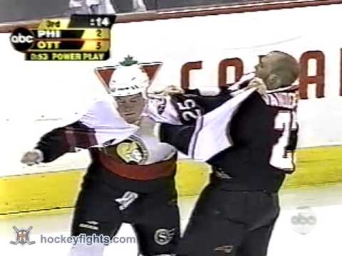 Jim Vandermeer vs Chris Neil