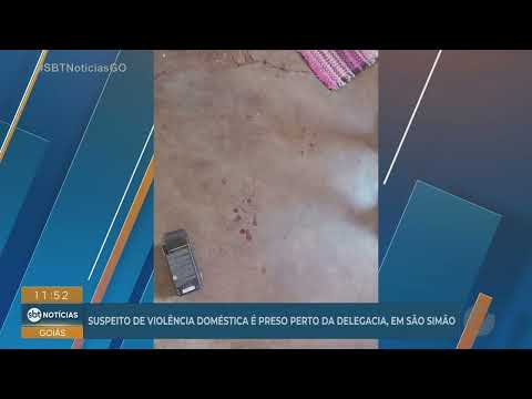 Suspeito de violência doméstica é preso em São Simão