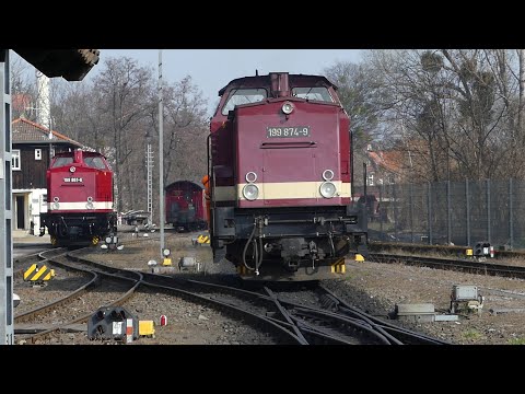 V 100 / Harzkamel (199 861 - 6) der HSB auf Probefahrt/Lastenfahrt 25.03.2025.