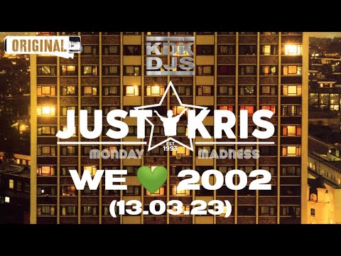 "WE 💚 2002 - DJ JUST KRIS (13.03.23) #2002 #00smusic #dancemusic #chartmusic #livedj #radioshow