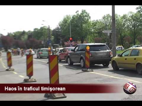Haos in traficul timisorean