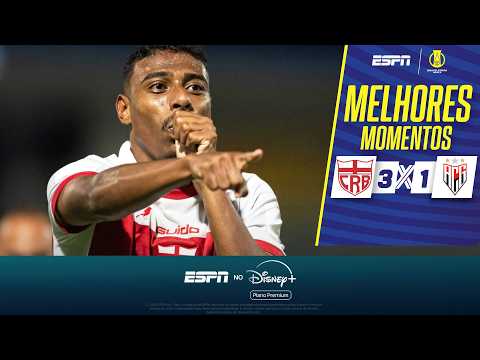Gols e melhores lances de CRB x Atlético-GO