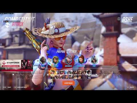 SUREFOUR INSANE ASHE OVERWATCH 2 SEASON 11 GAMEPLAY