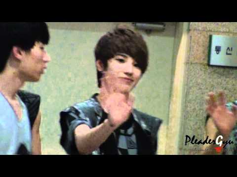 [Fancam] 110828 인피니트 목동팬사안회 퇴근길