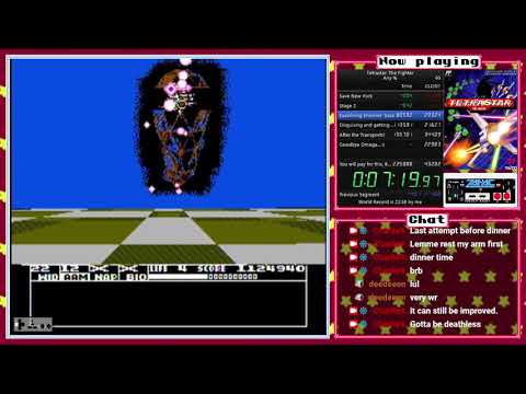 Tetrastar: The Fighter (FC) Any% in 21:56.874