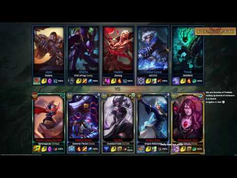 [Diamond] Syndra vs Vladimir, Patch 7.5, Full Game // Ranked Solo