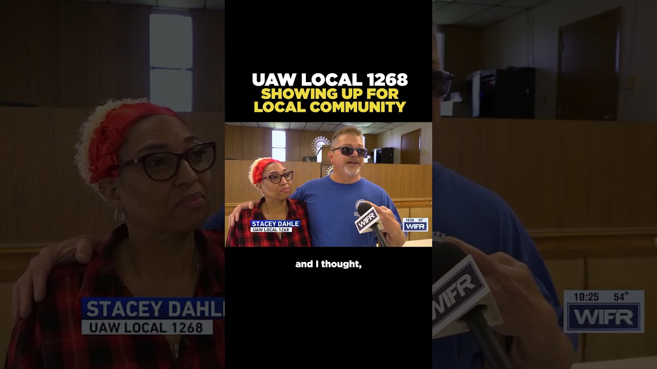 UAW local 1268 shows up for the community
