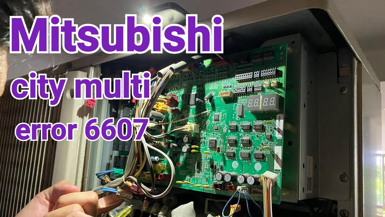 Ошибка 6607 Mitsubishi Electric - Руководство по устранению неполадок