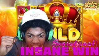 JUICY FRUITS GOES CRAZY !!! (BIG WIN)