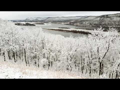 Perrot State Park Brady's Bluff After Fresh Snow
