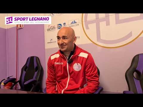 Mister Sgrò commenta il pareggio tra Legnano e Castellanzese