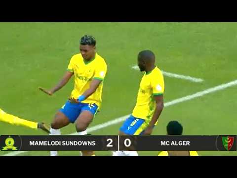 Mamelodi Sundowns vs MC Alger 2 - 0 Highlights CAF Champions League