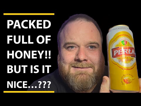 PERLA Miodowa |6%ABV| Polish Honey Beer Review!!