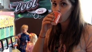 preview picture of video 'Club Cool - Epcot - Try Free Coca-Cola Drinks From Around the World - WDW, Florida'
