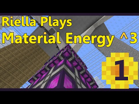 Minecraft | Material Energy ^3 E1: Abandoned