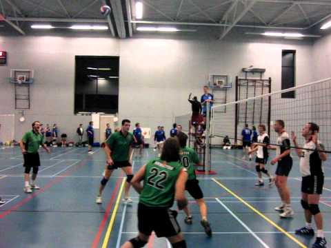 Bekerwedstrijd in slow motion