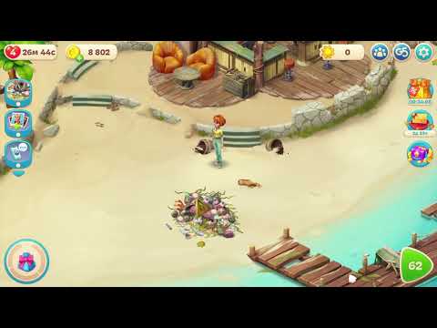 Hawaii Match-3 Mania 61 Level