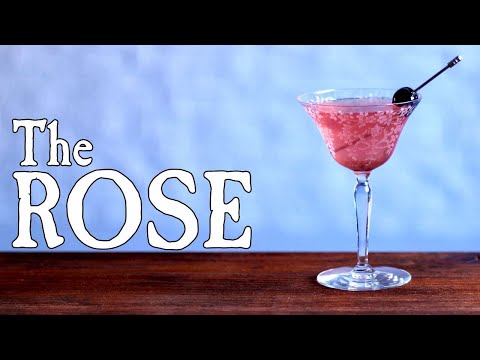 Make An Amazing Rose Cocktail | Fantastic Way To Use Dry Vermouth